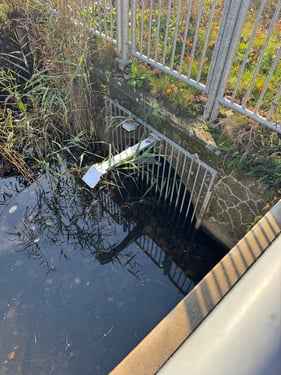 WSensor on a water input